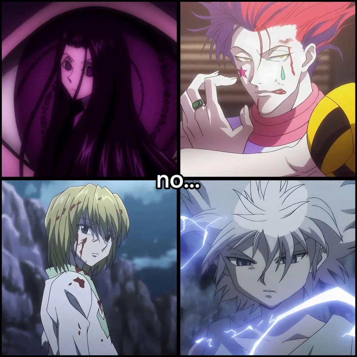 #4mmbr3 #fyp #foryoupage #hunterxhunter #hxh #illumizoldyck #hisokamorow #kurapikakurta #kiruazoldyck #hieiama #edit #telltheangelsno #iwontleavemybabyalone 