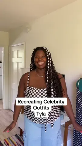 Part 3 - The Reveal!!!! How did I do? 🐯 #recreatingcelebritiesoutfit #recreatingcelebritylooks #tyla #diyfashion #crafttiktok #DIY #crafty @Tyla @JOANN Stores 