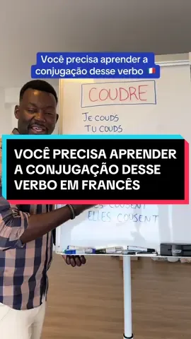 La conjugaison du verbe COUDRE au présent de l’indicatif en français 🇫🇷 je couds / j kú / tu couds / tü kú / il coud / il’ kú / elle coud / él’ kú / on coud / õ kú / nous cousons / nú kuzõ / vous cousez / vú kuzê / ils cousent / il’ kúz / elles cousent / él kúz / E aí, você sabia conjugar esse verbo? 😅 #frança #aprenderfrances #auladefrances #falarfrances #francesparabrasileiros #cursodefrances #fly 