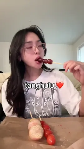 white strawberry tanghulu  ❤️__❤️