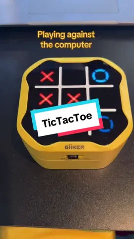 Tictactoe can be a one person game when you play against the computer #giiker #tictactoe #gametime #LetsPlay #tiktokshopsummersale 