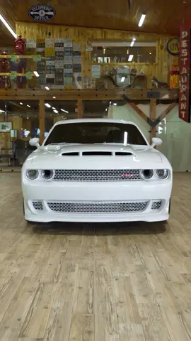 All White Demon  #dodge #challanger #srt #demon #dodgechallenger #hellcat #white #full #fyp 