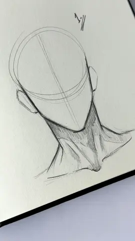Male head [ 1 ] #howtodraw #drawingtutorial #easydrawing #learntodraw #headdrawing #facedrawing #animedrawing #drawinganime #maledrawing 