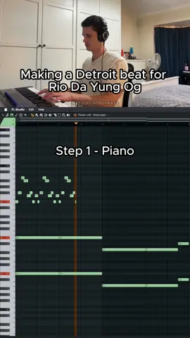 Making a Detroit beat for Rio Da Yung Og #producertok #producersoftiktok #flintbeats #detroitbeat #riodayungog 