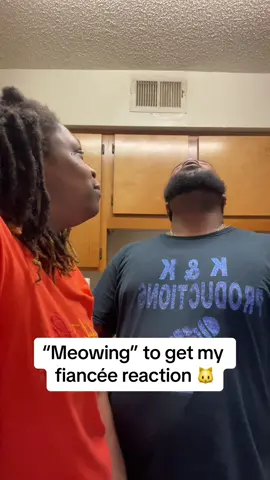 🐱. #viral #fypシ #blowthisup #fiance #couples #cat #meow #dog #barking #couplecomedy #coupletiktoks #hashtagjacksontv 