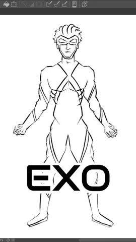 Replying to @matilda ☆ sketching Exo’s suit! What do you think? Day 4 of creating my own superhero universe #fyp #foryou #art #artist #artistsoftiktok #drawing #comic #animation #superhero #graphicnovel #animationtiktok #foryoupage #filmtok 