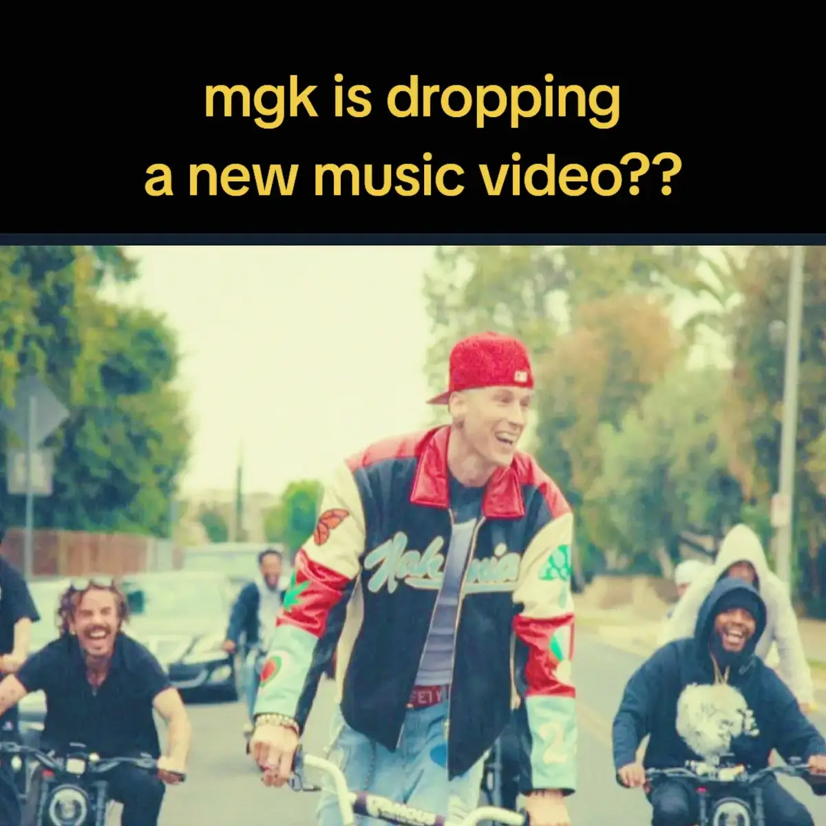 The music video for BMXXing by mgk aka machine gun kelly premieres on June 7 at 9 AM (PT) on YouTube. Pre-save BMXXing! mgk said 