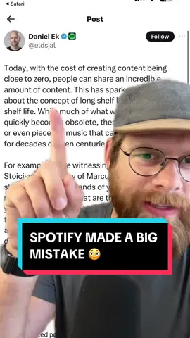 Do you think the cost to create is zero? Does this comment piss you off? #spotify #cancelspotify #musicindustry #musiciansoftiktok 