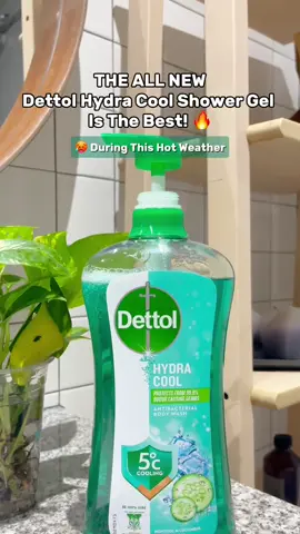 Feel the Refreshing Coolness with Every Shower ! 😎 #dettol #showergel #bodyhygiene #fyp 