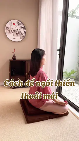 Cách để mình ngồi thiền và tu tập thoải mái hơn #demngoithien #demngoibet #tutap #thien #thientra #totorohouse #xuhuong #binhyen #nhenhang #tradao #bodoan #toacu 