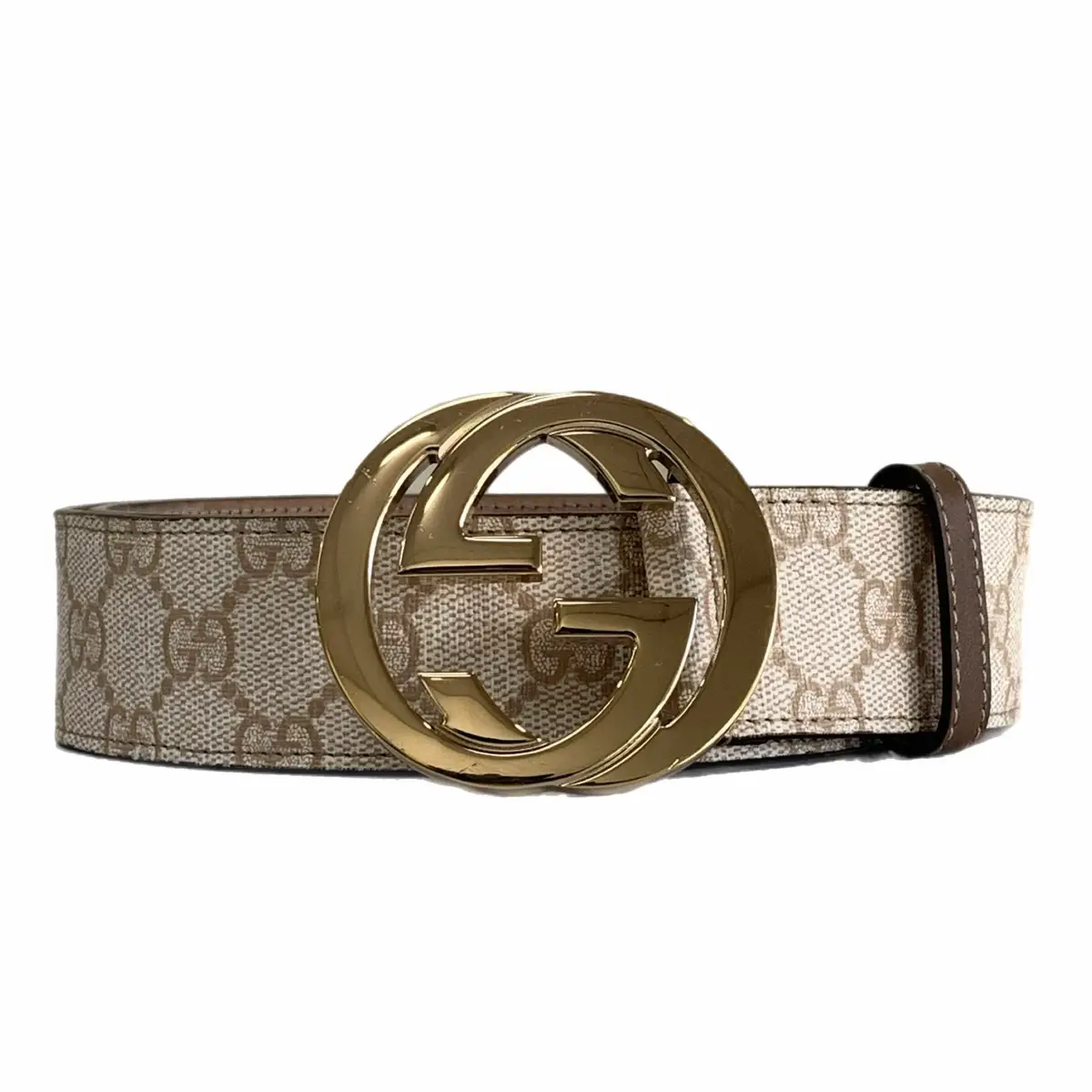 ✨GUCCI✨ - Interlocking GG Supreme Belt  - Coated Canvas in White & Beige - Belt Length 90cm - Our Price $455 AUD  - Lay-by Available (Interest & Fee Free Terms)  - Comes with Gucci Dust Bag - Excellent Condition - Authenticity Guarantee  Available online now at www.openvault.com.au (link in bio) or visit us in store 7 days a week! 86 Station St, Sandringham 3191  • • • • Disclaimer: Open Vault is an independent seller of pre-owned authentic items and are not associated or affiliated with the advertised brand. All copyrights are reserved to the original holder.