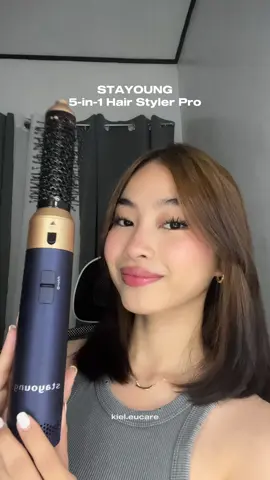 my fave hair styler just got an upgrade! 💙 @STAYOUNG Philippines @STAYOUNGLIVESTREAM @STAYOUNG #beautyph #hairstyle 