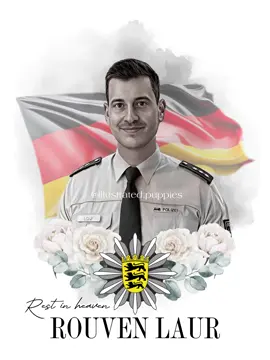 Rouven Laur Remember his name Germany. As someone who grew up in a safe place in Germany. Never had a worry in the world to be alone outside, this hits home.  Rouven was murdered by a Syrian Refugee whiz a knife when he tried to help another victim.  It’s absolutely heartbreaking to know that this young police man gave his ultimate sacrifice helping another person. All he wanted was to help.  Rouven died an absolute Hero, not only for helping another man, but also because he was an organ Donor.  Rouven, Germany is proud of you. WE stand with you and for you. No matter from where. Sending all my love back home to Germany and I hope that his family finds comfort knowing that he won’t be forgotten, ever.  GERMANY! This needs to change! You NEED to start putting YOUR people first! You can’t be putting our people at risk by letting everyone in, especially with No background checks. YOU NEED TO DO BETTER!  #mannheim #rouven #rouvenlaur #polizei #germanpolice #einervonuns #mannheim #polizist #rouven #polizei #stürzenberger #michaelstürzenberger #ruheinfrieden #trauer #umslebengekommen #held #nachrichten #fürdich #policeofficer 