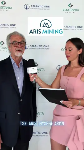 Atlantic One Investment Summit Company Spotlight: Aris Mining (TSX: ARIS | NYSE-A: ARMN) #fyp #foryou #foryourpage #mining #juniormining #finance #investing #stockmarket #stockstowatch #arismining #neilwoodyer #gold #goldinvesting 
