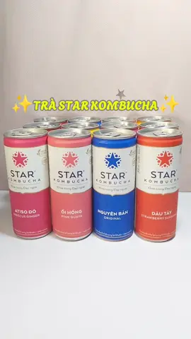 Trà này ngonnnn ✨ #unboxing #viral #trakombucha #kombucha #starkombucha 