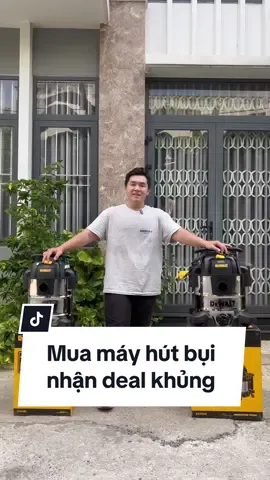 Mua máy hút bụi nhận deal khủng của diyhomedepot dành cho 2 máy hút bụi công nghiệp Dewalt DXV25s và DXV30s #mayhutbui #diyhomedepot