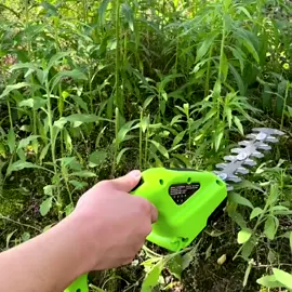 1pc Effortlessly Trim Your Lawn And Shrubs With This 7.2V 2-in-1 Electric Handheld Hedge Trimmer - Pruning Shears, Rechargeable Lithium-Ion Battery And Charger Included!