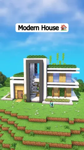 Modern House 🏠 #Minecraft 