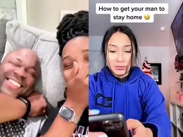 How to get your man to stay home😂😂 #husband #wife #husbandwifeprank #foryou #couplecomedy #couplegoals #couple #foryou #fyp 