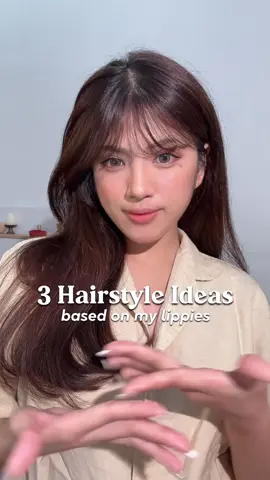 My hairstyle based on my current fav lippies 🫶🏼 using @but.indonesia soft matte creamy liquid 💄 they have blurring effect and deeply moisture my lips ✨ soo love it! #biyutijourney #butindonesia #unleashyourbeauty #lipcream #lipcreamrecommendation #fyp #foryourpage #hairstyle #hairtutorial 
