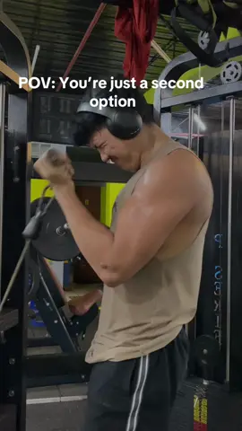 POV: You’re just the second option second. second. second.  #gym #GymTok #gymmotivation #gymrat #heartbroken #heartbreak #sad #real #motivation #fyp #fypage #fyppppppppppppppppppppppp #foryou #foryoupage 