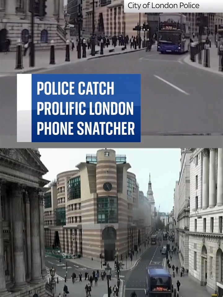 City of London Police shared a video to X of the 