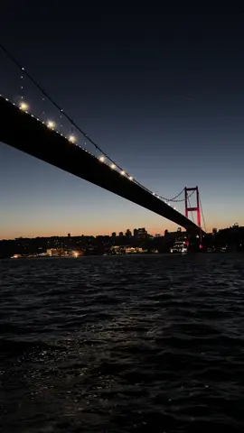Istanbul ne kadar güzelsin✨❤️#türkiye #istanbul #bosphorusbridge #bosphorus 
