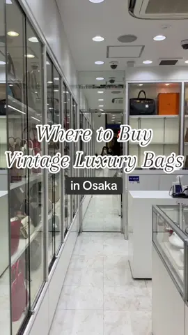 Top 3 Shops to Buy Second-Hand Designer Bags in Osaka #Osakashopping #japanthrift #japanluxurybags #japantips #osakatips #osakajapan #luxurybagsosaka #vintageshoppingosaka #thriftedbagsosaka #daikokuya #okuratokyo #komehyo #umeda