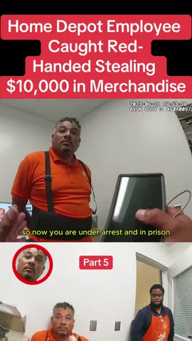 Home Depot Employee Caught Red-Handed Stealing $10,000 in Merchandise