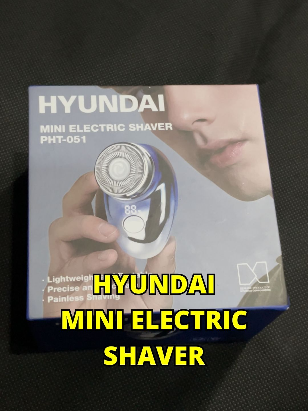 Hyundai MINI Electric shaver. #menshaver #minishaver #shaverformen #hyundaishaver #shaverfortraveler