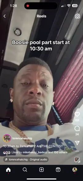 Boosie serving yall breakfast #boosie #party #breakfast #boosiepoolparty #boosiebadazz 