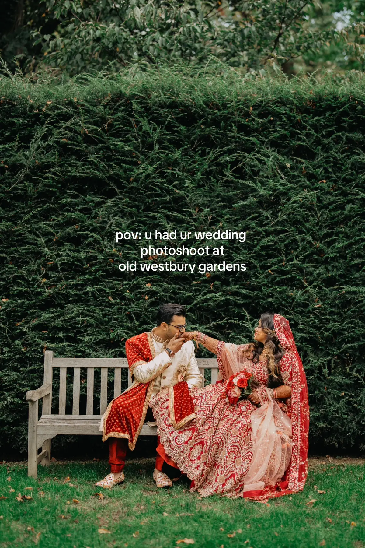 the best thing i ever did was have a preshoot before the wedding started! these are some of my faves 🤍 #weddingtok #married #bengali #browntiktok #weddinginspo #desibride 