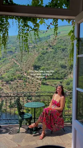 Best day trip from Porto! #dourovalley #portugal #porto #winetasting #daytrip #travel 