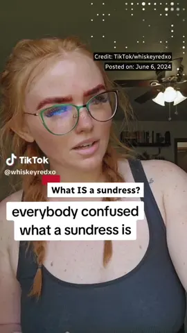 A debate has been happening over TikTok on what constitutes a sundress, so to find a tangible answer, CBC’s Edmonton AM brought in Julia Petrov, an ajunct professor in the Department of Human Ecology at the University of Alberta. In your wardrobe, what would you call a sundress? #sundress #clothes #Summer