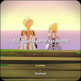 WHY DID HOYO MADE THEM FORGET THEIR CONVERSATION I HATE THIS #aether #lumine #GenshinImpact #genshin #genshinedit #makethisviral #fyp #foryoupage 