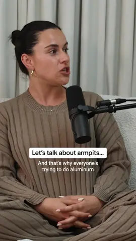 NATURAL OR REGULAR DEODORANT?!  Armpit lymph nodes 101 with @marianne_fonseca from @Gente Beauty!! From the episode: Lymphatic Drainage Secrets on Okay Sister Podcast Wherever you get your podcasts or watch on YouTube 🎙️🎥 #naturaldeodorant #deodorant #armpits #lymphaticdrainage 