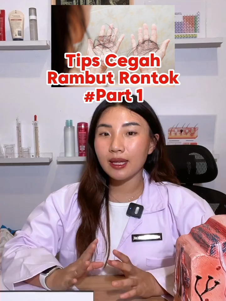 tips mencegah rambut rontok! | Part 1 #funskincare #rambutrontok