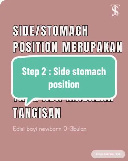 Side/stomach position untuk baby highdemand . Ada ibu ayah masih tak faham keypoint mengenai posisi ni  1️⃣Tulang belakang jangan disentuh 2️⃣Abdomen ditekan sedikit atau keseluruhan 3️⃣Kepala bayi disupport semoga ibuayah dapat manfaat dari sharing kaksyud ❤️ #cuddlecure #teknikpantastenangkananak #ilmubabycry #kaunselortangisan