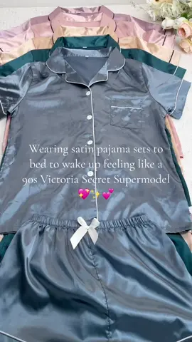 #tiktokshop #OOTD #fyp #fypシ #foryou #viral #tiktokshopdeals #4u #foryoupage #comfy #satin #pajamas #pajamaset 
