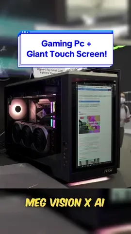 #computex2024 #techtok #pcmr  #gamingpc  #CustomPC  #PCMR #GamingSetup  #Techtok  #pcbuilding  #PCcase #gaming #tomsguide  @MSI  