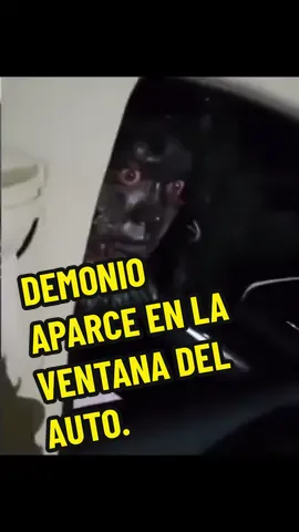 GRABE A ESTE DEMONIO EN LA VENTANA DE UN AUTO. DEJAR EN LOS COMENTARIOS QUE TE PARECE ESTE DEMONIO 