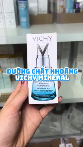 Dưỡng chất khoáng Vichy Mineral giúp da sáng mịn và căng mượt #tinhtebeauty #vichy #serumvichy #vichymineral 