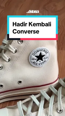 Converse 70s Hi White Parchment Dulu Pernah Ada Di Akasa, Sekarang Comeback nihhh sikat sebelum kehabisan🤪🤭 #akasa #akasafootstore #pakesepatuakasatiaphari #sneakerhead #sneakers #inspire #baruhadirkembali #hadirkembali #newdrop 