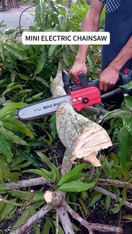 Mini  chainsaw memang padu beb.walaupun kecil tapi boleh potong kayu-kayu yang tebal dan keras.cepat dapatkannya sekarang.#chainsaw #chainsawman #diyproject #pathon #electricchainsaw #tools 