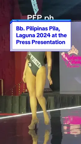 Binibini 30 Trisha Martinez of Pila, Laguna at the #BBPPressPresentation #BBPilipinas60 #BbPilipinas2024 #BinibiningPilipinas #OnceABinibiniAlwaysABinibini #EntertainmentNewsPH #NewsPH #PEPNews