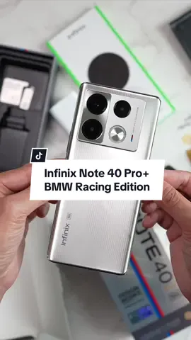Infinix launched the Note 40 Series Racing Edition partnered with BMW Group Designworks! The back is very detailed with a glossy finish. There's also an exclusive wallpaper and UI. The price ranges from $209 to 329! Which version do you prefer?