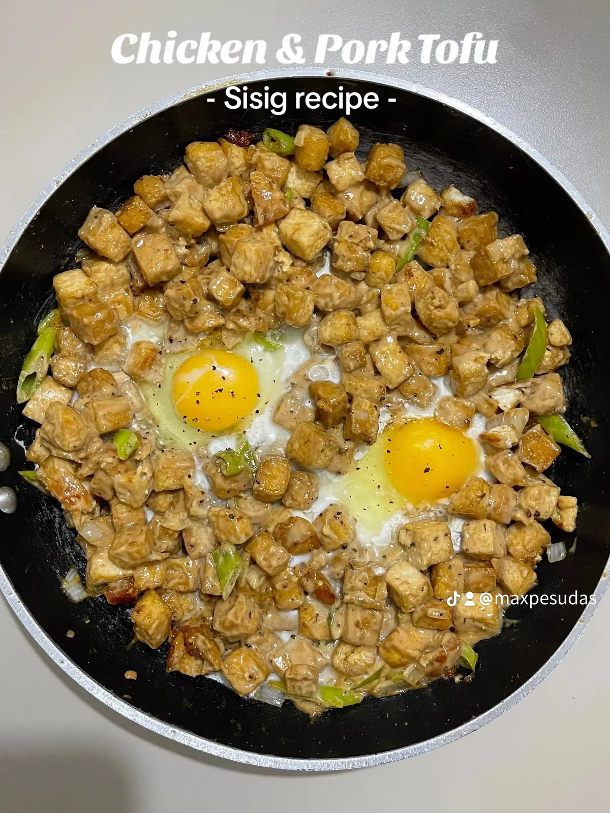 Correction: Chicken and Tofu sisig recipe  #fyp #foryou #homecooking #homecookedmeals #ulamideaspinoyrecipe #ulamideas #affordableulamtips #affordableulamideas #affordableulamideas #ulamideasoftheday #ulamideaspinoy #ulamideasfortheweek #EasyRecipe #EasyRecipes #ulamrecipe #mealprep #mealprepideas #tipidtips #budgeting #FoodTok #Foodie #eatsltd #filipinofood #Recipe #tofusisig #tofusisigrecipe 