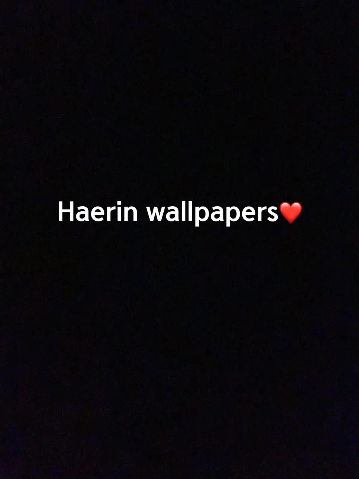 Haerin wallpapers❤️❤️#haerin#newjeans #kanghaerin#fyp