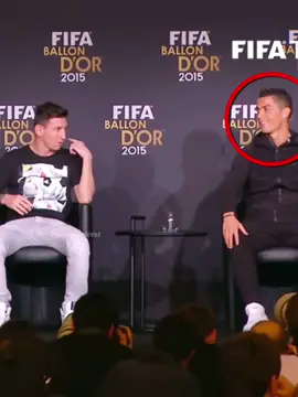 Messi and Ronaldo respect each other❤️👏#football #messi #ronaldo #respect 