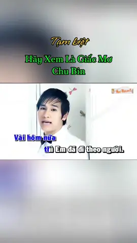 Hãy xem là giấc mơ (St: Hồ Minh Duy)#chubin #xuhuongtiktok #trending #music #vinhthuyenkim #chaukhaiphong 